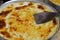 Baked Egyptian rice or Roz muammar\'s combination of rice, fresh cream, milk, ghee or butter, a very popular Egyptian dish, a