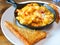 Baked Mac and Cheese in Skillet