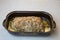 Baked minced meat - meatloaf lies in a baking dish