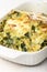 baked pasta with spinach