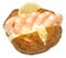 Baked Potato Filled With Prawns