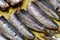 Baked sardines