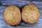 Baked sesame pie stuffed with cinnamon and sugar, Egyptian pie topped with sesame seeds and filled with cinnamon, used as a snack