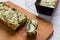 Baked spinach souffle