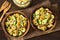 Baked Tortellini with Zucchini and Bacon