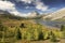 Baker Lake Autumn Landscape Banff National Park Canadian Rockies