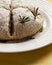 Baker making traditional Irish Soda Bread for St Patrick`s Day Festivities