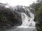 Baker\'s Falls in Horton Plains National Park Sri Lanka