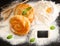 Bakery background â€“ cheese pie