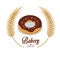 Bakery chocolate donut chips premium quality label