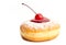 Bakery food, cherry fruit donut