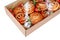 Bakery Sweet Pastry Carton Delivery Box Closeup