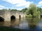 Bakewell bridge in the sun