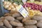 Baking Potatoes and Vegetables Stall Display