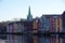 Bakklandet Neighborhood, Trondheim Norway