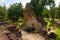 BAKONG TEMPLE, SIEM REAP, CAMBODIA, October 2016, Visitors at Brick Sanctuary built during late 9th century