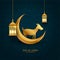 Bakrid eid al adha festival greeting wishes background