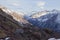 Baksan gorge from Elbrus slope