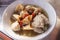 Bakso. indonesian meatball street food with soup