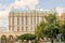 BAKU, AZERBAIJAN - 17 OCT 2014: Four Seasons Hotel Baku. The Four Seasons Hotel Baku is close to Old Town and Shirvanshahs\' Palace