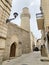 Baku, Azerbaijan, September, 10, 2019.   Ancient Mohammed mosque at Mirza Mansur street, house 53,  Icheri Sheher, Baku, Azerbaija