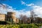 Baku, Azerbaijan. View on the one of the central parks