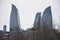 Baku flame towers