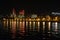 Baku Skyline at night Azerbaijan