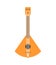 Balalaika Russian National Musical Instrument. Folk traditional