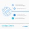 Balance, budget, diagram, financial, graph Infographics Template for Website and Presentation. Line Blue icon infographic style