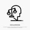 Balance, Equilibrium, Human, Integrity, Mind Line Icon Vector