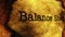 Balance sheet grunge concept