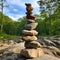 balanced cairn