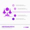 Balanced, management, measure, scorecard, strategy Infographics Template for Website and Presentation. GLyph Purple icon