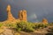 Balanced Rock Rainbow - Arches