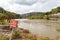 Balazuc village in the Ardeche river