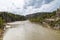 Balazuc village in the Ardeche river