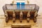 Balconies in Baroque style of Via Nicolaci in Noto, Sicily, Italy