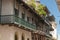 Balconies on buildings in a side street, Old Town, Panama City, Panama