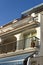 Balconies of holiday apartments in Roc de Sant Gaieta, Spain.