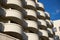 Balconies modern resort hotel business