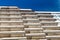 Balconies of old municipal house