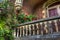 Balcony of an abandoned mansion