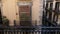 Balcony of a historic building in gothic quarter Barcelona