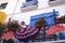 Balcony in the Old Town of Marbella on the Costa Del Sol Andalucia, Spain