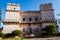 Balcony on Selmun fort castle in Malta island