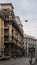 Balcony and watch milan buildings