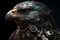 Bald Eagle 3D: A Cinematic Robotic Masterpiece with Stunning Detail and Dark Background