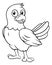 Bald Eagle Hawk Falcon Cartoon Coloring Mascot