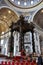 The baldachin altar made by Bernini in the Basilica San Pietro,